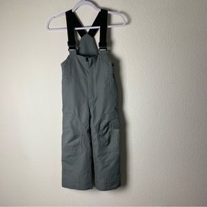 Obermeyer Kids Gray Snow Bib